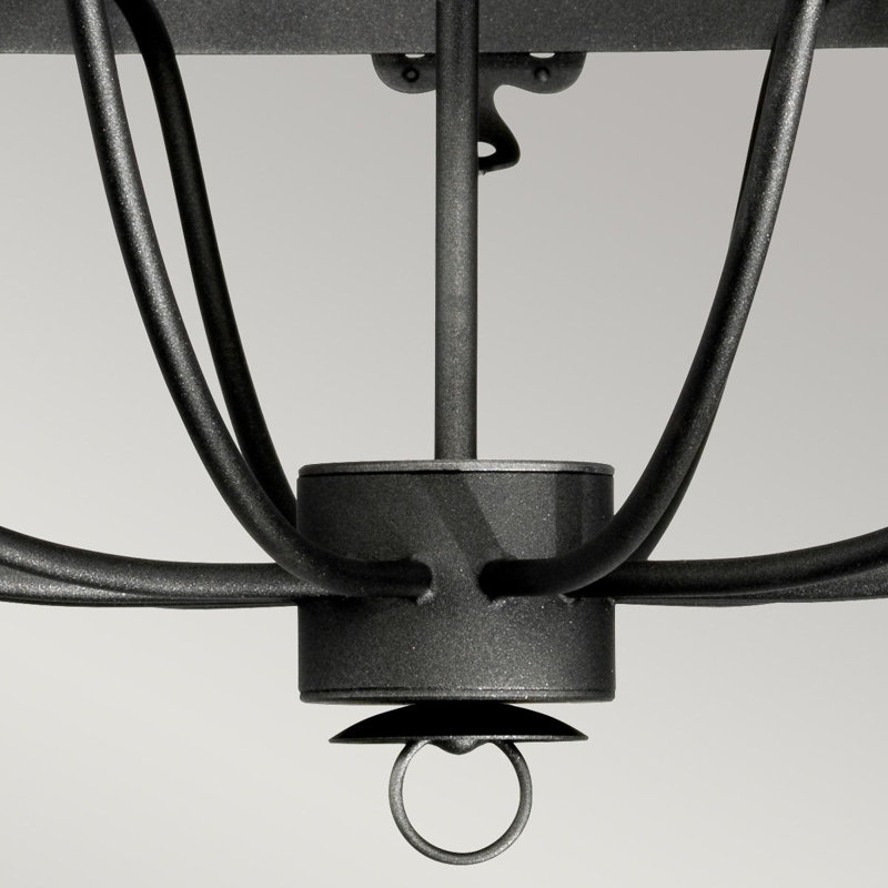 Augill 12 - Light Waggon Wheel Chandelier