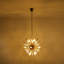 Lustre sphérique Spoutnik 12 lumières à intensité variable Berend