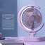 Ventilateur de charge USB avec ventilateur lampe-129713421