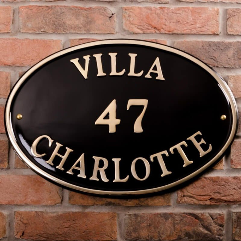 Nawrocki Oval Wall Plaque