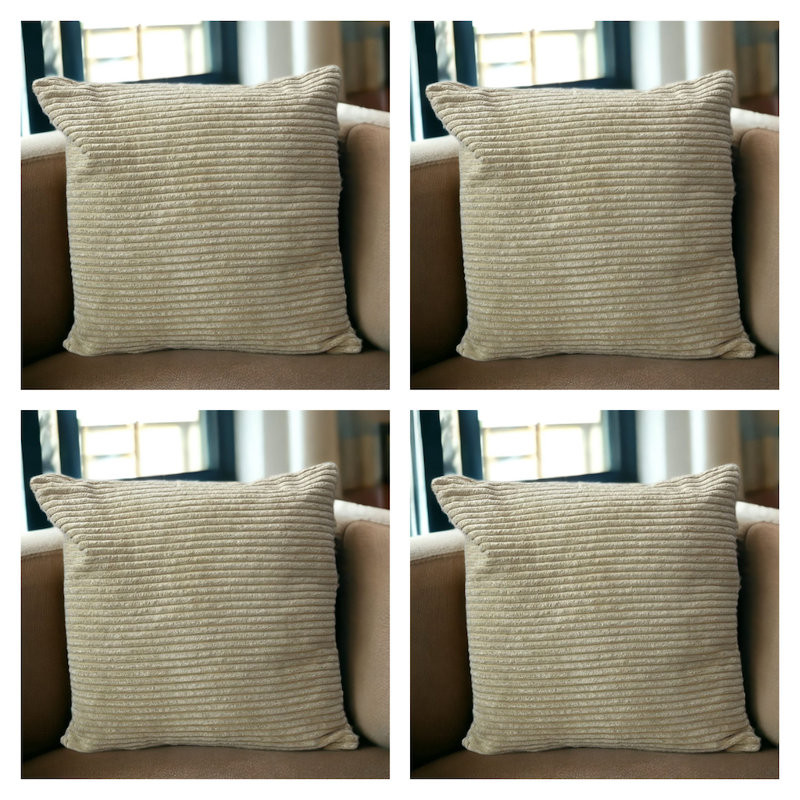 Nasuh Square Throw Pillow Cover, Grey