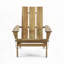 Chaise Adirondack d'extérieur en bois-1713303912