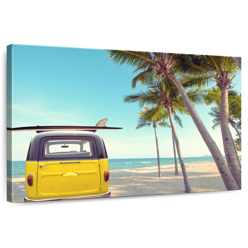 Senne Beach Surf Van, 16" H x 24" W