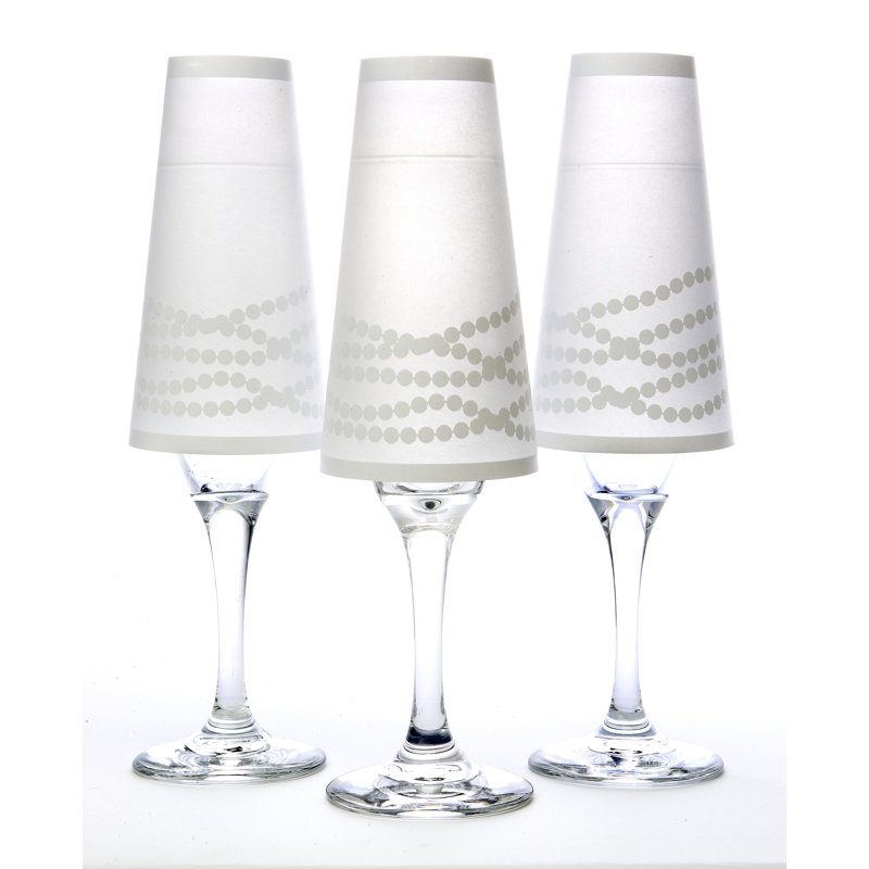 9.75'' H Paper Empire Candelabra Shade, White