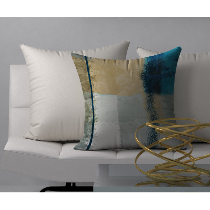 Coussin décoratif carrée renommée de renommée, 20 po x 20 po