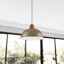 Luminaire suspendu conique à 1 lumière Bernyce-1356188213-1356188218