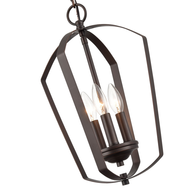 Luminaire suspendu d'intérieur 3 lumières Joeldean