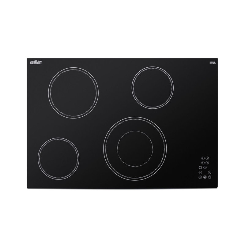 Summit Appliance 30" Black Electric Cooktop