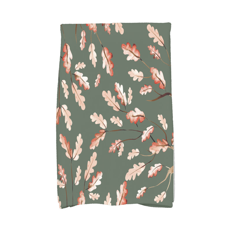 Lanz Hand Towel, Dark green