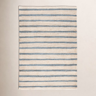 Moana Stripe Handwoven Jute Rug