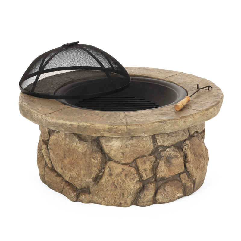 Wilmot Round Wood Burning Smokeless Fire Pit