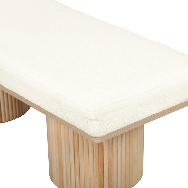 Banc rembourré Charlene