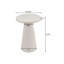 Table d'appoint d'extérieur moderne Aloura