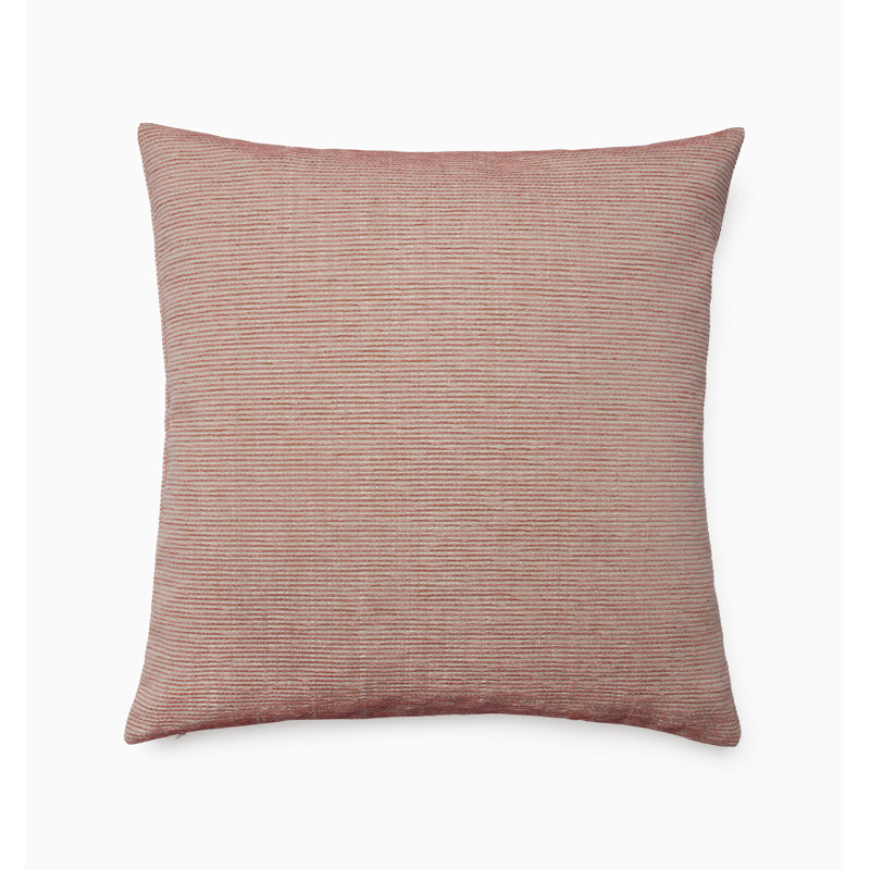 Calasetta Pillow Cover & Insert, Persimmon, Square 22"