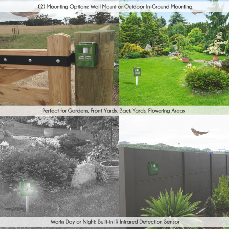 Solar Powered Integrated LED Deck Light
