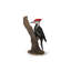 Pileated Woodpecker on A Tree Trunk Garden Statue