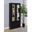 Bogard 4-Shelf Glass Door Tall Cabinet With Drawers-1373730877