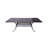 Desert Night Coloured Rectangle Table, Gunmetal Aluminum Design, 44in Width X 29in Height Table In Sense, Content,