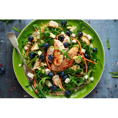 Chicken Salad 1 Piece Wrapped Canvas Wall Art