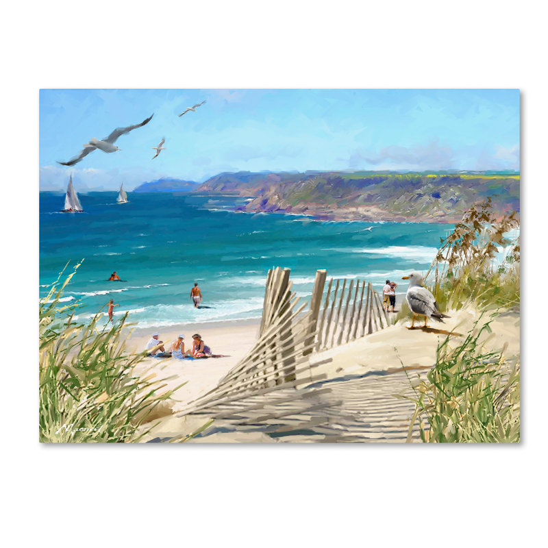 Armand «Coastal», reproduction sur toile, H 14 po x l 19 po x P 2 po