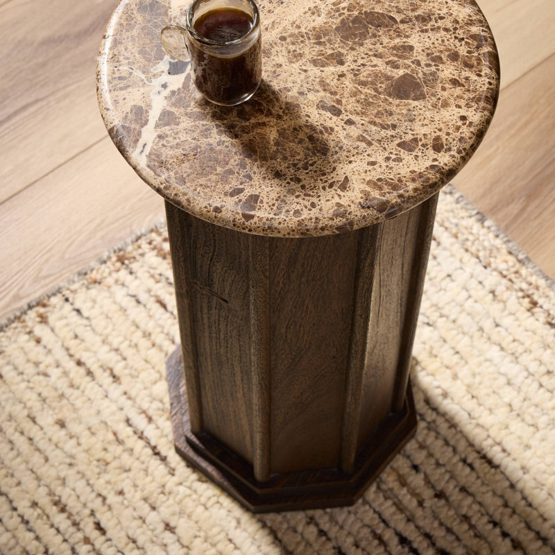 Pavlo Marble End Table