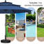 Parasol de marché à 3 niveaux 10 pi avec base-66401579