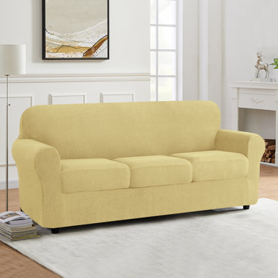 Box Cushion Sofa Slipcover