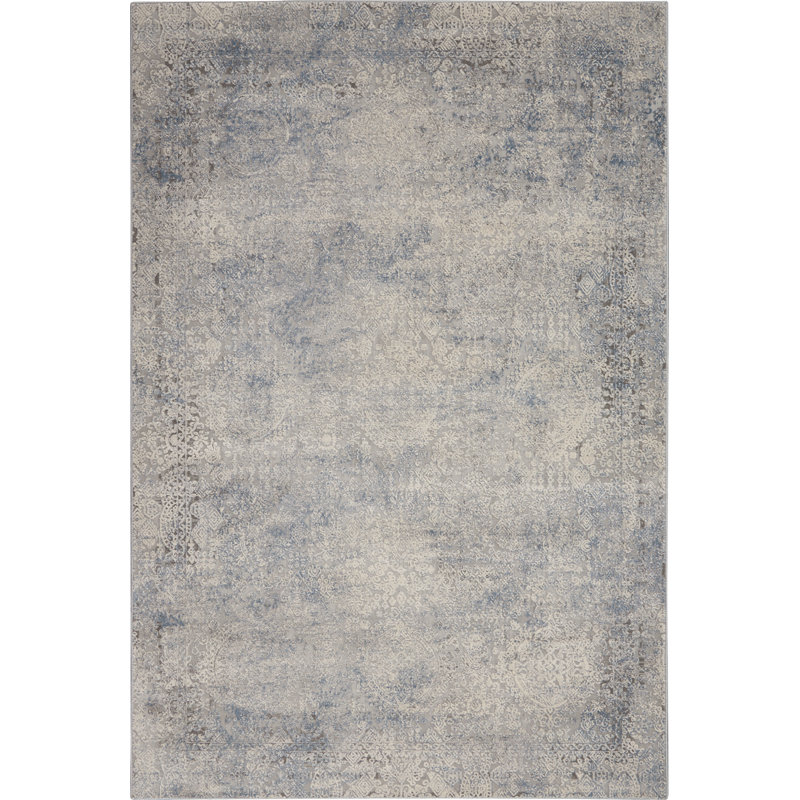 Abstract Indoor Rug, Rectangle 3'11" x 5'11"