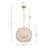 Jaelanie 3 - Light Dimmable Globe Chandelier