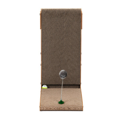Grattoir ondulé pour chat - ajoute de la joie au coussin pour chat avec surface légère et fonctionnelle