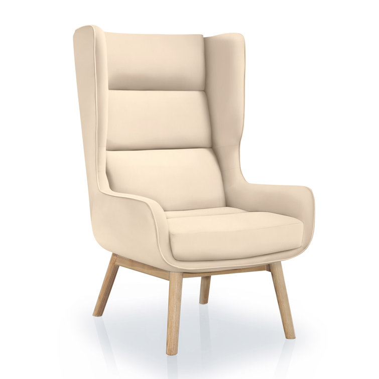 Sampson Upholstered Wingback Chair