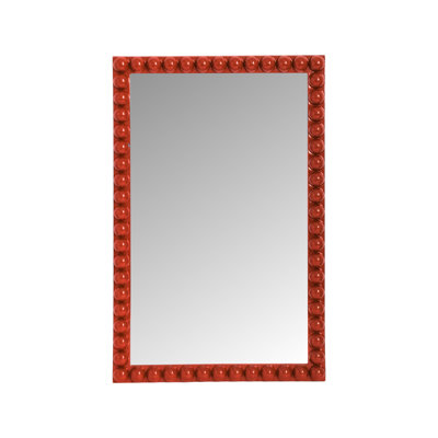 Varsha Rectangle  Glossy Nickle Mirror