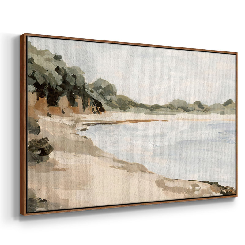 Bluff Bay II, Noyer, H 17 po x l 25 po x P 2 po