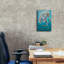  «Diving Tiger» par Heather Gauthier, art mural sur toile, 12 po x 18 po