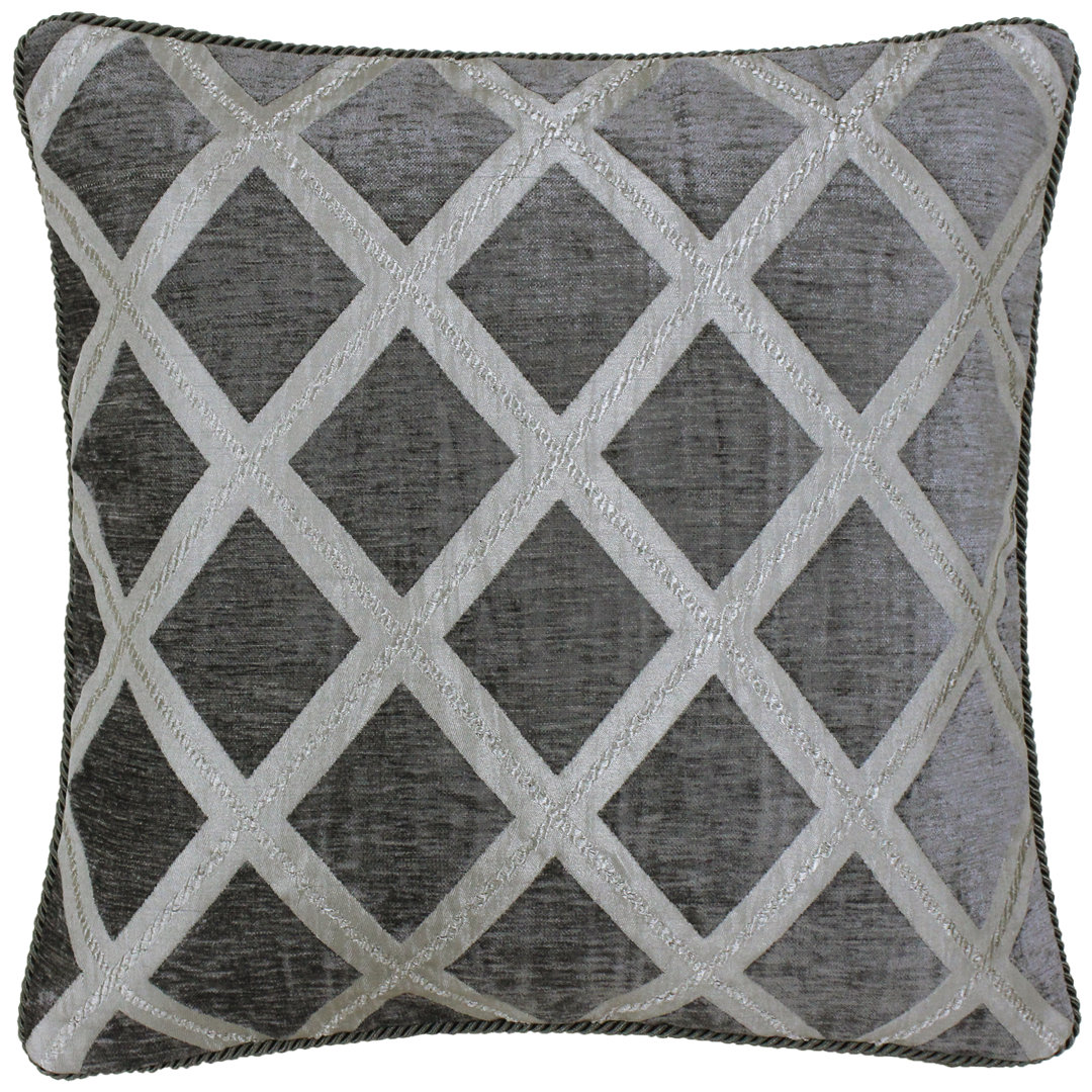 Geometric Square Cushion