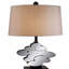 Lampe de table en bois massif Hamisi