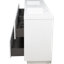 Meuble-lavabo autoportant avec lavabo, meuble de rangement avec tiroirs à fermeture en douceur, meuble-lavabo pour la maison