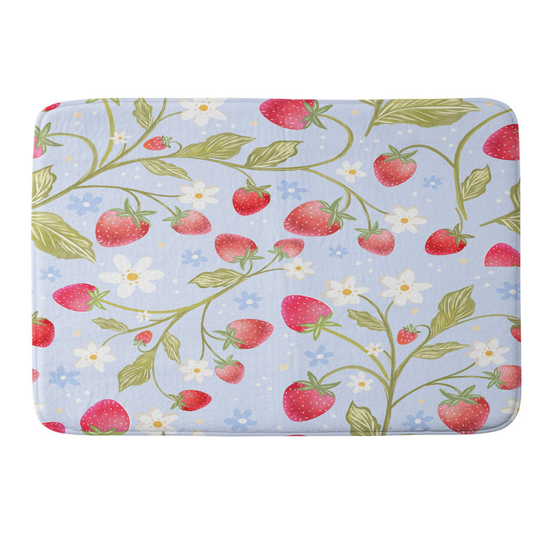 Tapis de bain RosebudStudio Summer, Simple - L 21 po x l 34 po