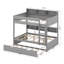Lit superposé avec lit gigogne-964682386-964682388