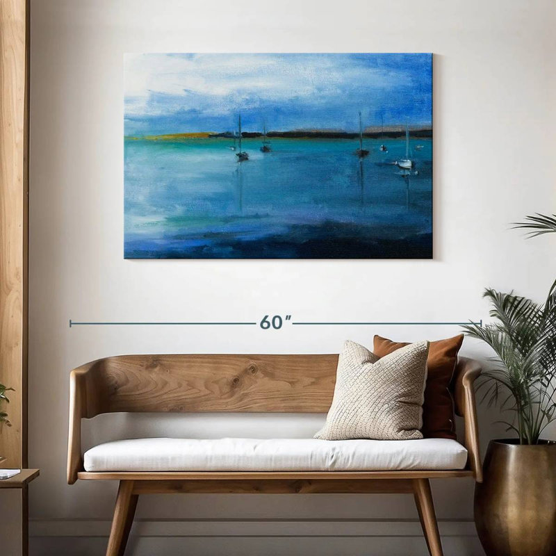 Gillard White Fish Bay, H 30 po x l 45 po