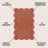 Manado Classic Cottage Two-Tone Scalloped Terra/Cream Indoor/Outdoor Rug-184000275