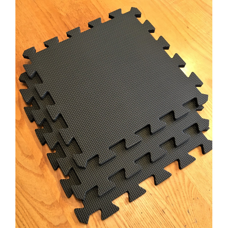 Dakota Fields Plastic Flooring Kit, 1.2cm H x 450cm W x 300cm D