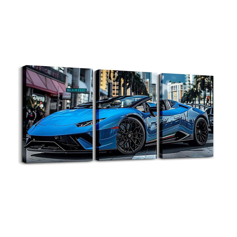 3 Piece Wrapped Canvas Print