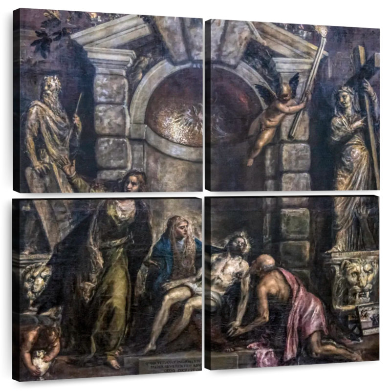 Adella Pieta 1576, H 45 po x l 45 po