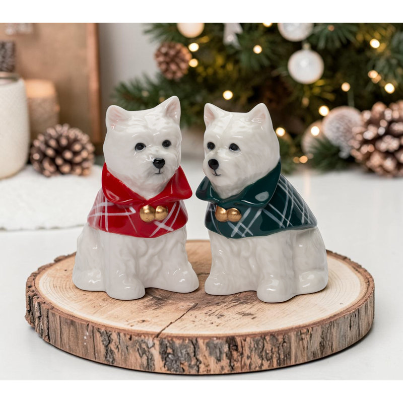 Noël Westie sel et poivre