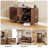 59.05"sideboard Buffet Cabinet With Storage，adjustable Shelves
