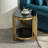 Double Layer Tempered Glass Top Side Table