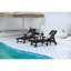 Chaise longue d'extérieur avec table d'appoint-1387727921