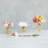 Citrus Charm Glass Food Pedestal