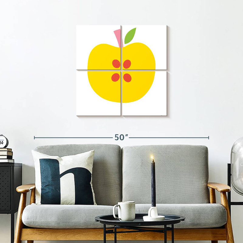 Pomme jaune Yarlin, H 26 po x l 26 po